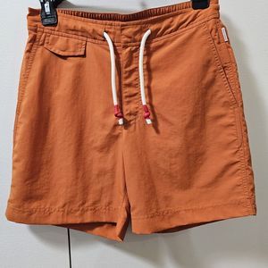 $325 Orlebar Brown Standard Swim Shorts Men's Size 28 Dark Papaya Orange...